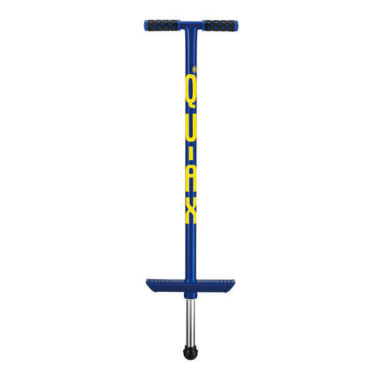 Pogo-Stick bâton sauteur QU-AX enfant 50 kg Bleu