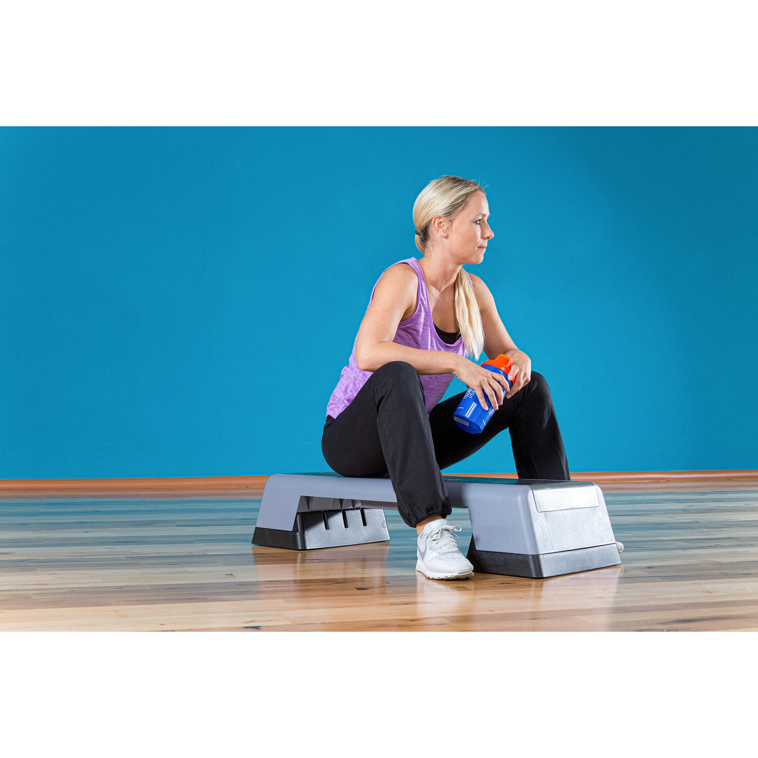 Aerobic-Stepper Classic Grau-Schwarz Aerobic Unisex Grau 6/6
