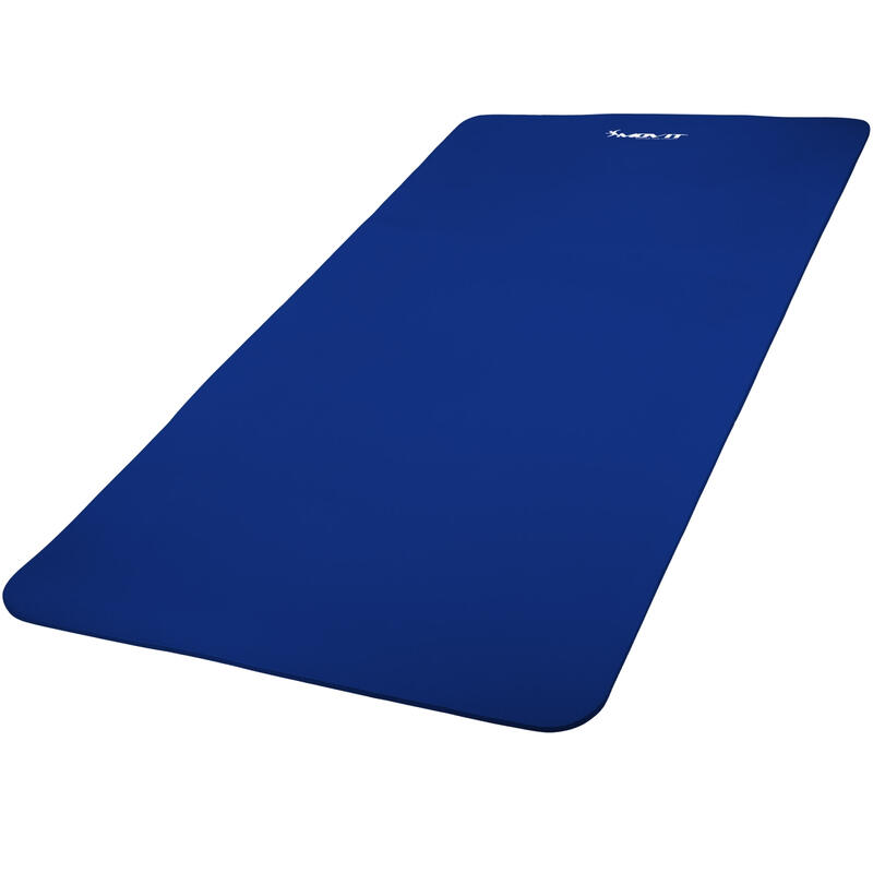 Covoras de gimnastica MOVIT®, 183 x 60 x1,0 cm, albastru inchis