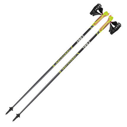 Nordic Walking Stöcke Response 130 cm Nordic Walking Unisex Anthrazit-Grün