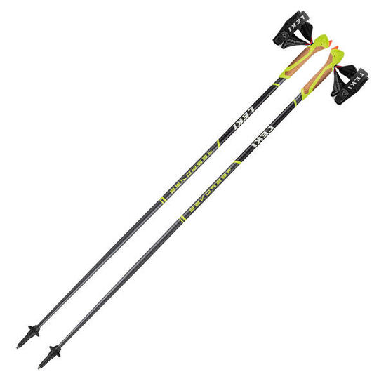 Nordic Walking Stöcke Response 130 cm Nordic Walking Unisex Anthrazit-Grün