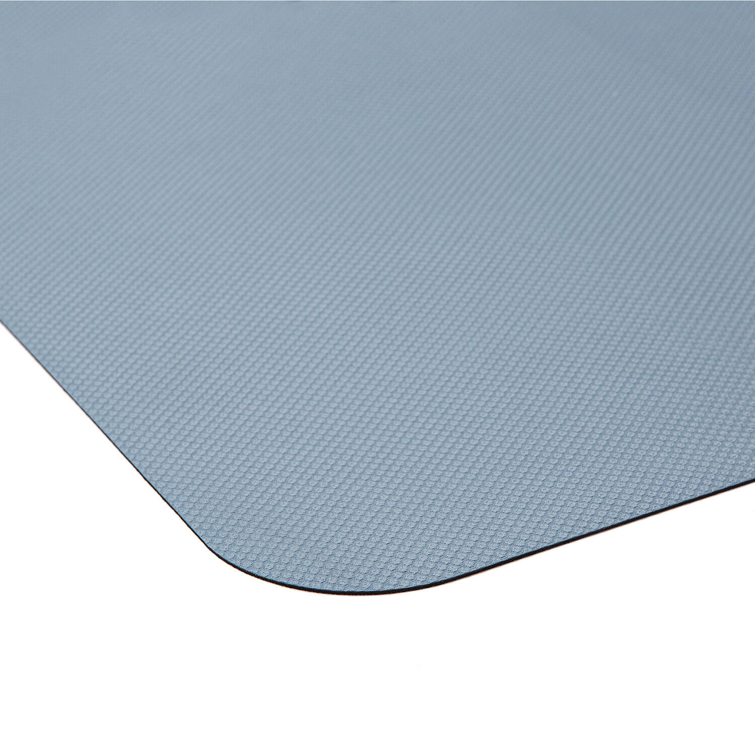 Yoga-Matte Slim 0,15 cm Yoga Unisex Blaugrau-Schwarz 2/6