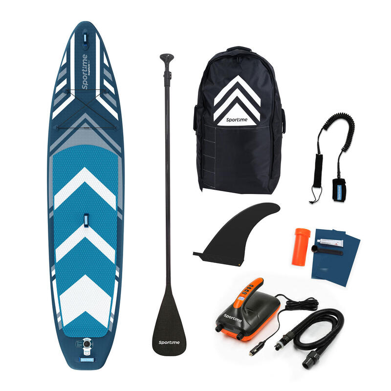 Sportime Stand up Paddling Board  Seegleiter Full-Carbon-Set, 112 Touring