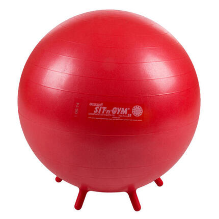 Fitnessball Sit n Gym 45 cm Pilates Unisex Gelb