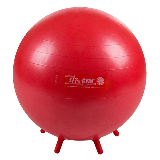 Fitnessball Sit n Gym ø 55 cm, Rot Pilates Unisex Rot