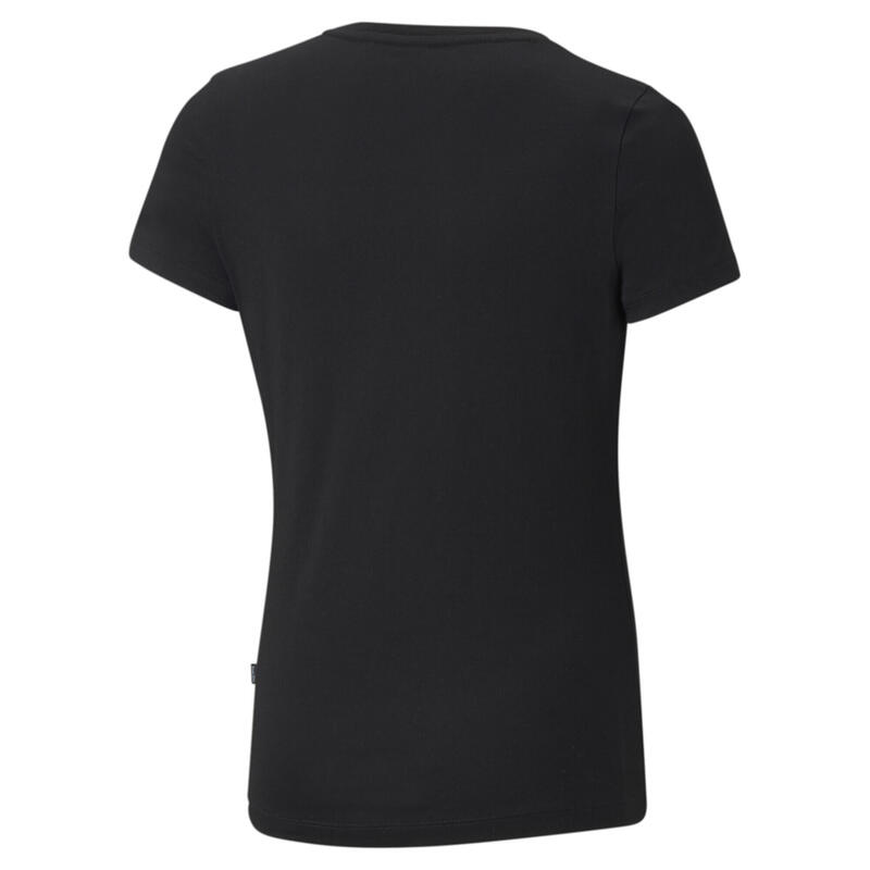 Camiseta Essentials Logo Niño PUMA Black