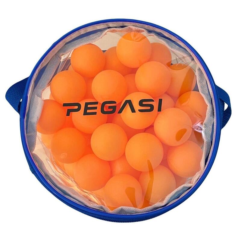 Pingpong ballen 100st. Oranje | Merkloos