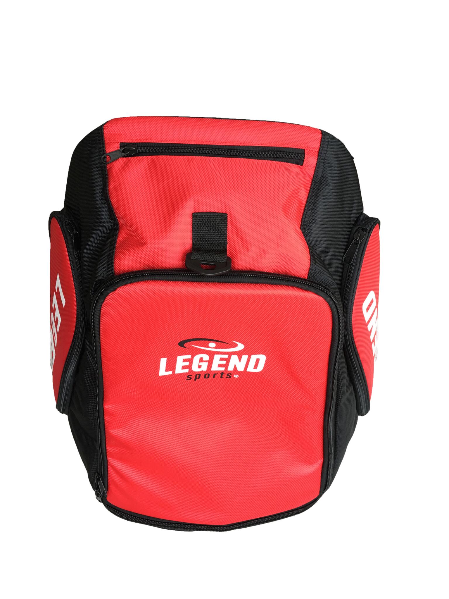 Sporttas Legend aanpasbaar backpack tas 2 in 1 rood 2/5