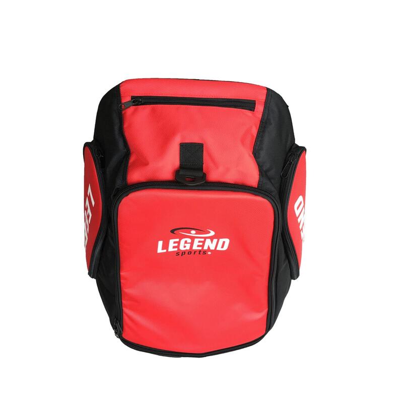 Sporttas Legend aanpasbaar backpack tas 2 in 1 rood