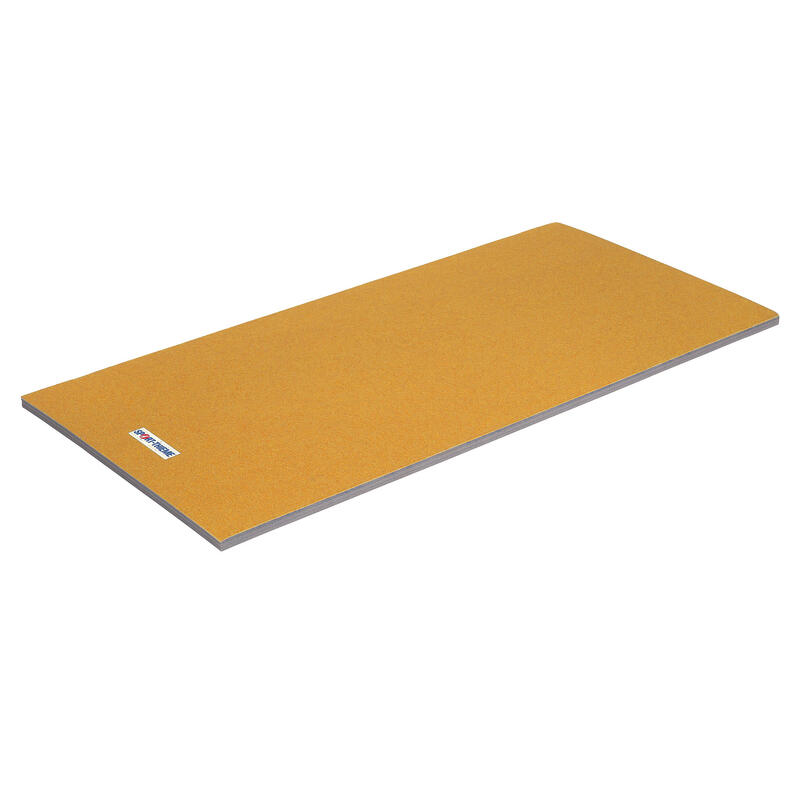 Sport-Thieme Tapis d’évolution « Training », 200x100x3,5 cm, Jaune orangé