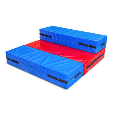 Weichbodenmatte Multi Turnen Unisex Rot-Blau
