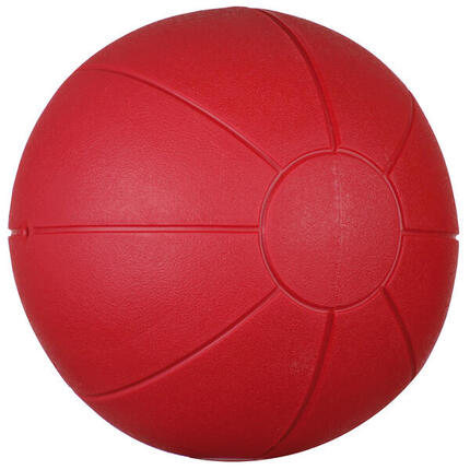 Medizinball aus Ruton 1 kg Rot 21 cm Gymnastik Unisex Rot