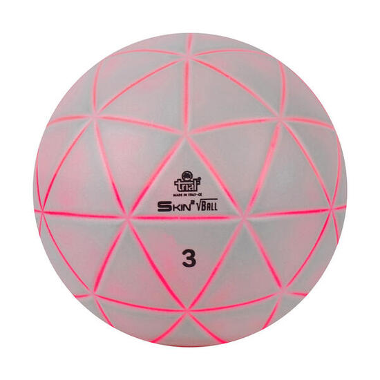 Gewichtsball Skin Ball 0,5 kg 17 cm Gymnastik Unisex Magenta