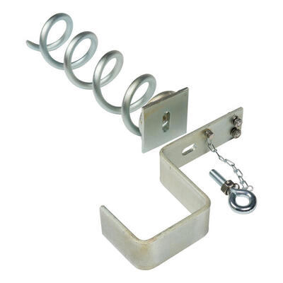 Bodenverankerung für Fußballtor Rechteckprofil 80x40 mm Fußball Unisex