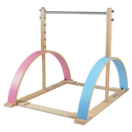 Kinder-Turnreck Kirec Holz-Grün (HG1020) Ohne Fallschutzmatten Turnen