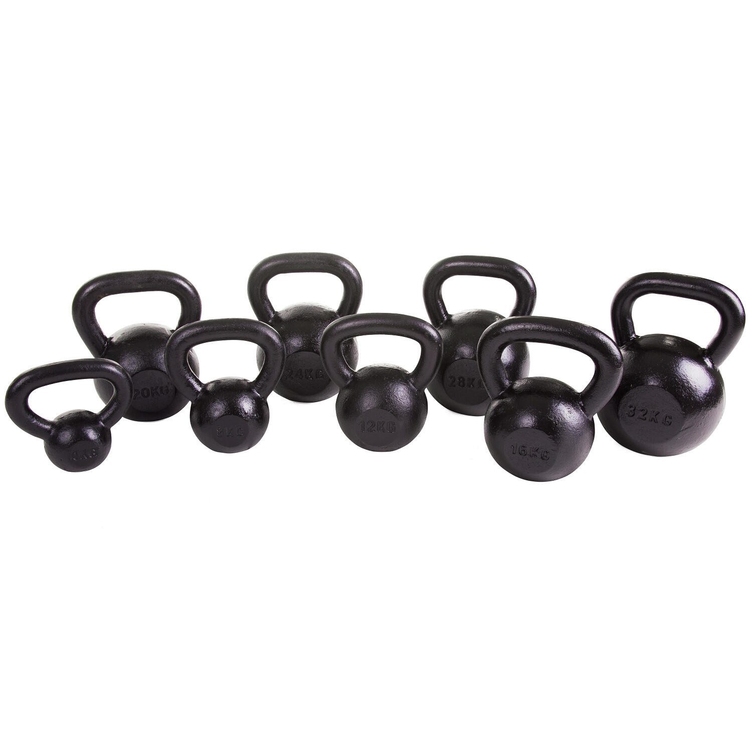 SPORT-THIEME Kettlebell Gewichtheben Unisex Schwarz 10 kg