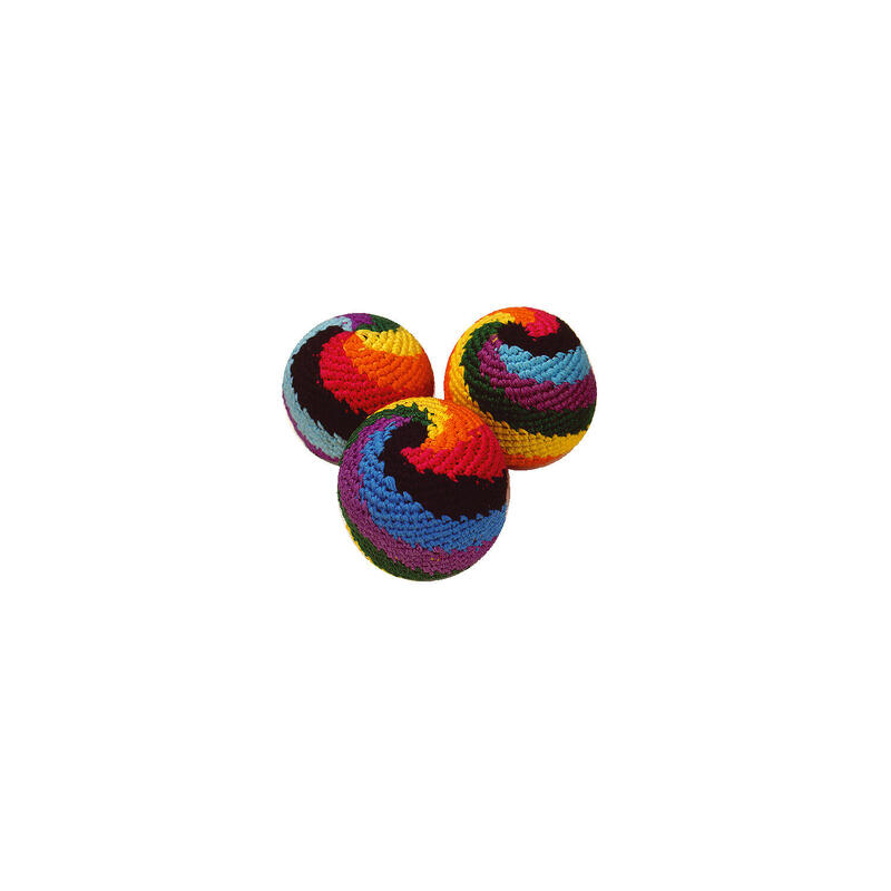 Sport-Thieme Footbag-Set Bean Bags - Rasta Rainbow