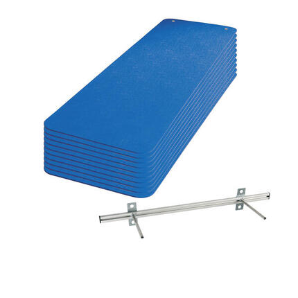 Gymnastikmatten-Set Fit & Fun Blau Gymnastik Unisex