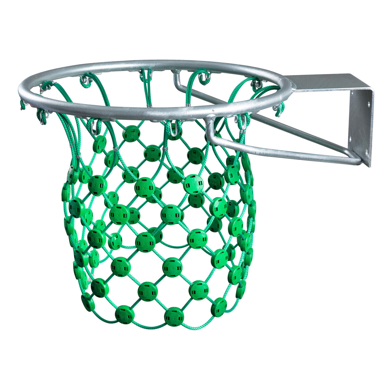 SPORT-THIEME Basketball Hoop Outdoor for Hercules Rope Basketball Net Hot-dip galvanised