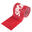 Sport-Thieme Fitnessband 150, Rot, extra stark, 25 m x 15 cm