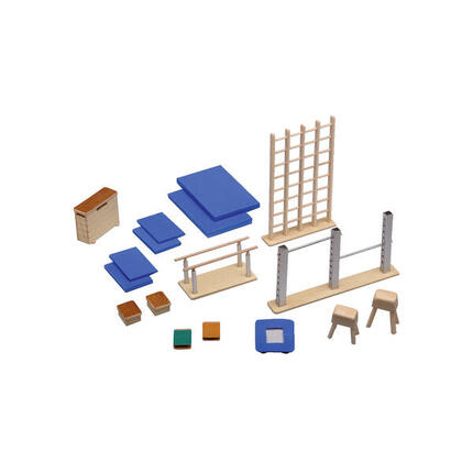 Erweiterungs-Set für Turnhallen-Modell Mini Schulsport Unisex