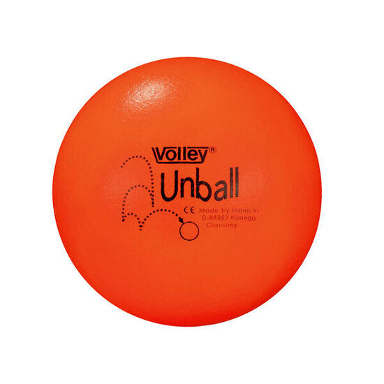 Weichschaumball ELE Unball Handball Unisex Orange
