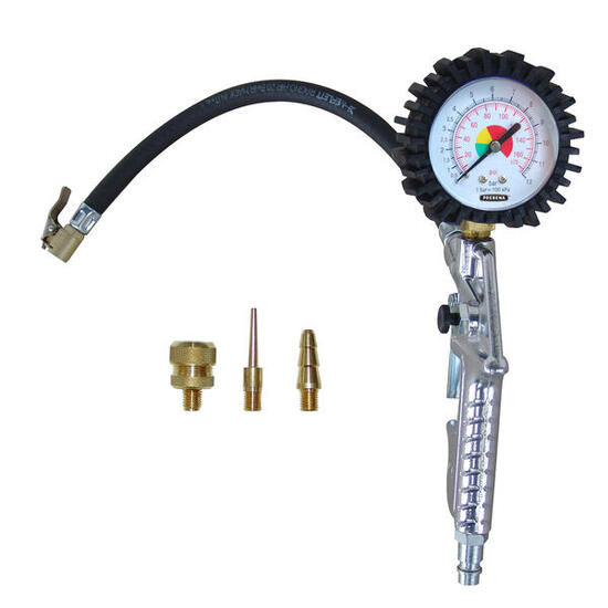 Luftdruckprüfer mit Manometeranzeige Fußball Unisex