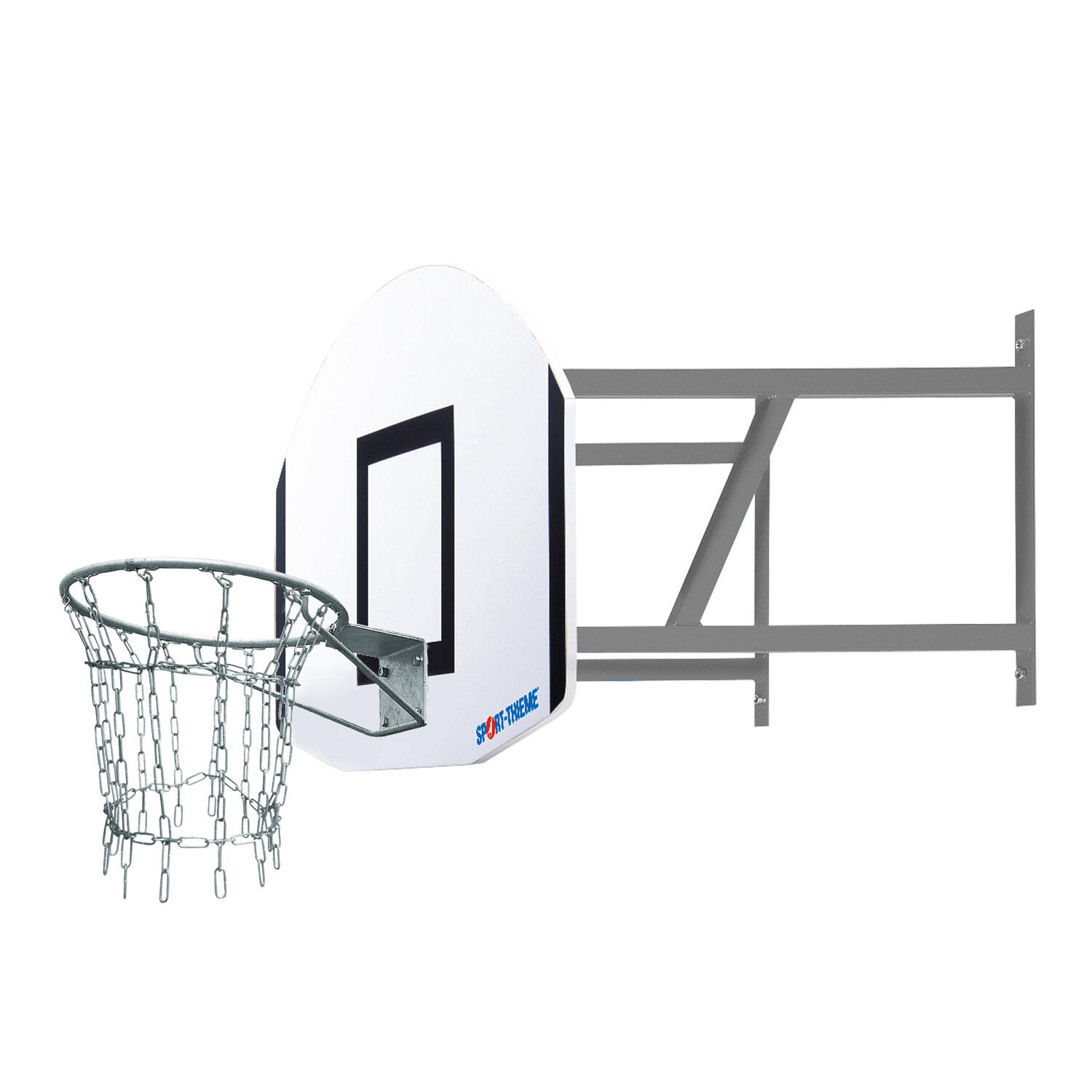SPORT-THIEME Wall-Mounted Basketball Unit Indoor Outdoor Basketball Unisex