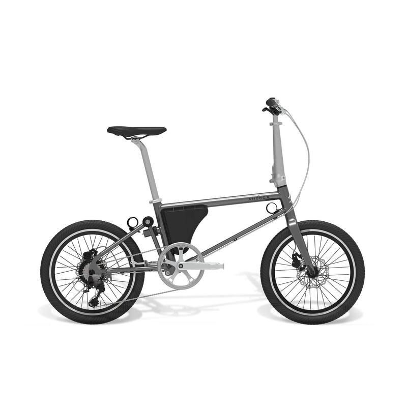 Biciclette pieghevole elettrica Ahooga Power 36V Grey