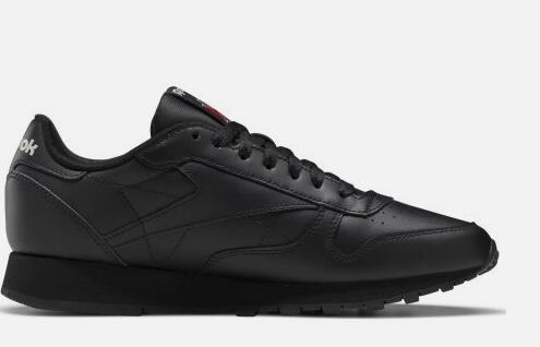 Scarpe donna reebok classic leather - nero 6/7