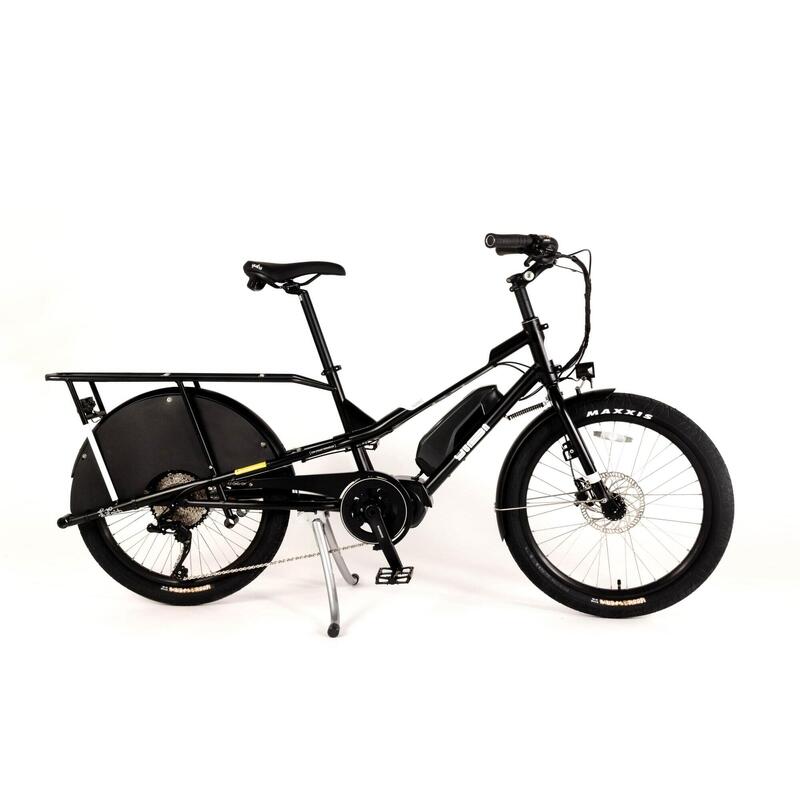 Bicicletta da carico e da famiglia elettrica Yuba Kombi E6 Black