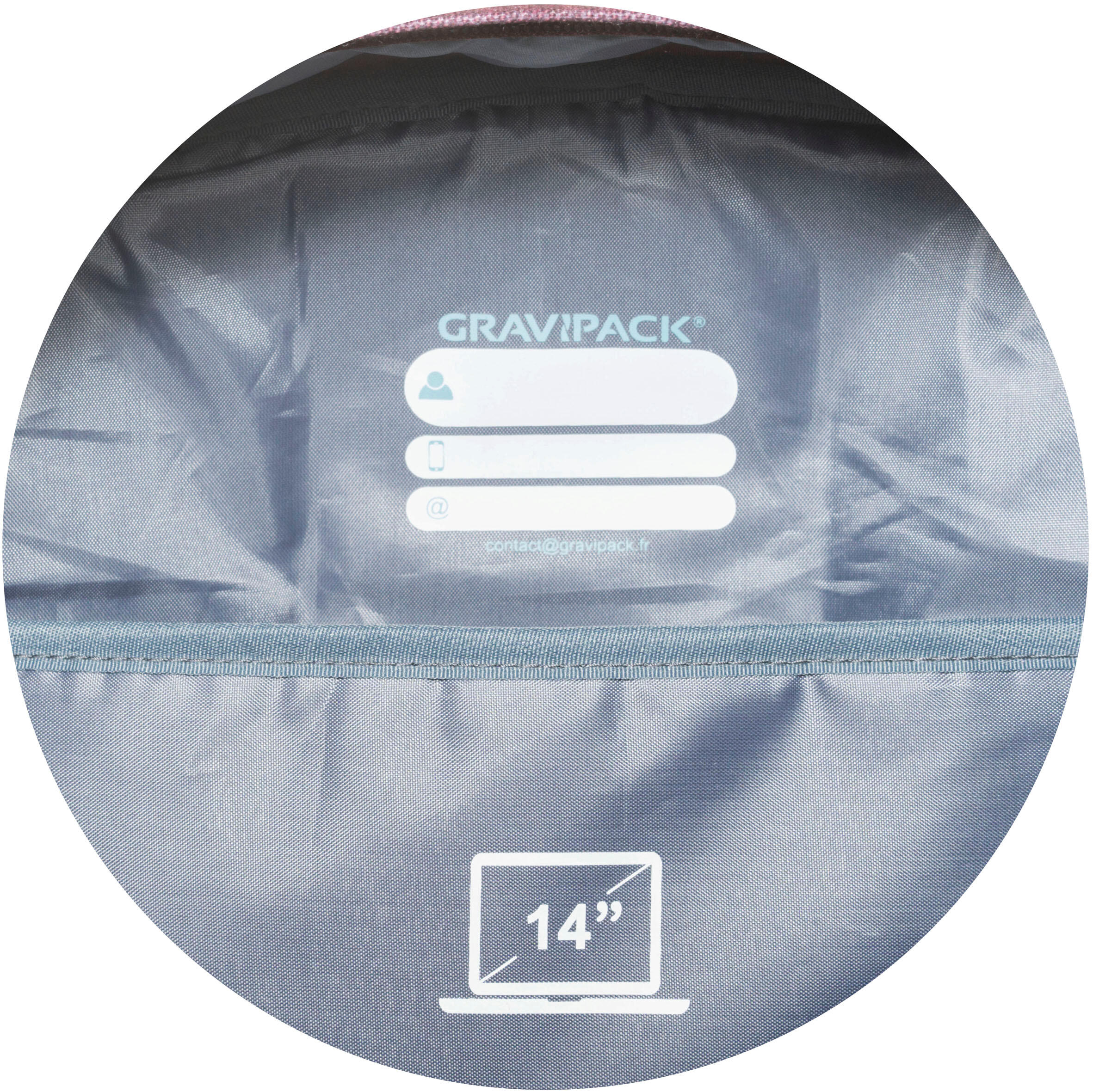 Sac à dos scolaire - Feather Plus gris- Allège la charge de 92% 7/7