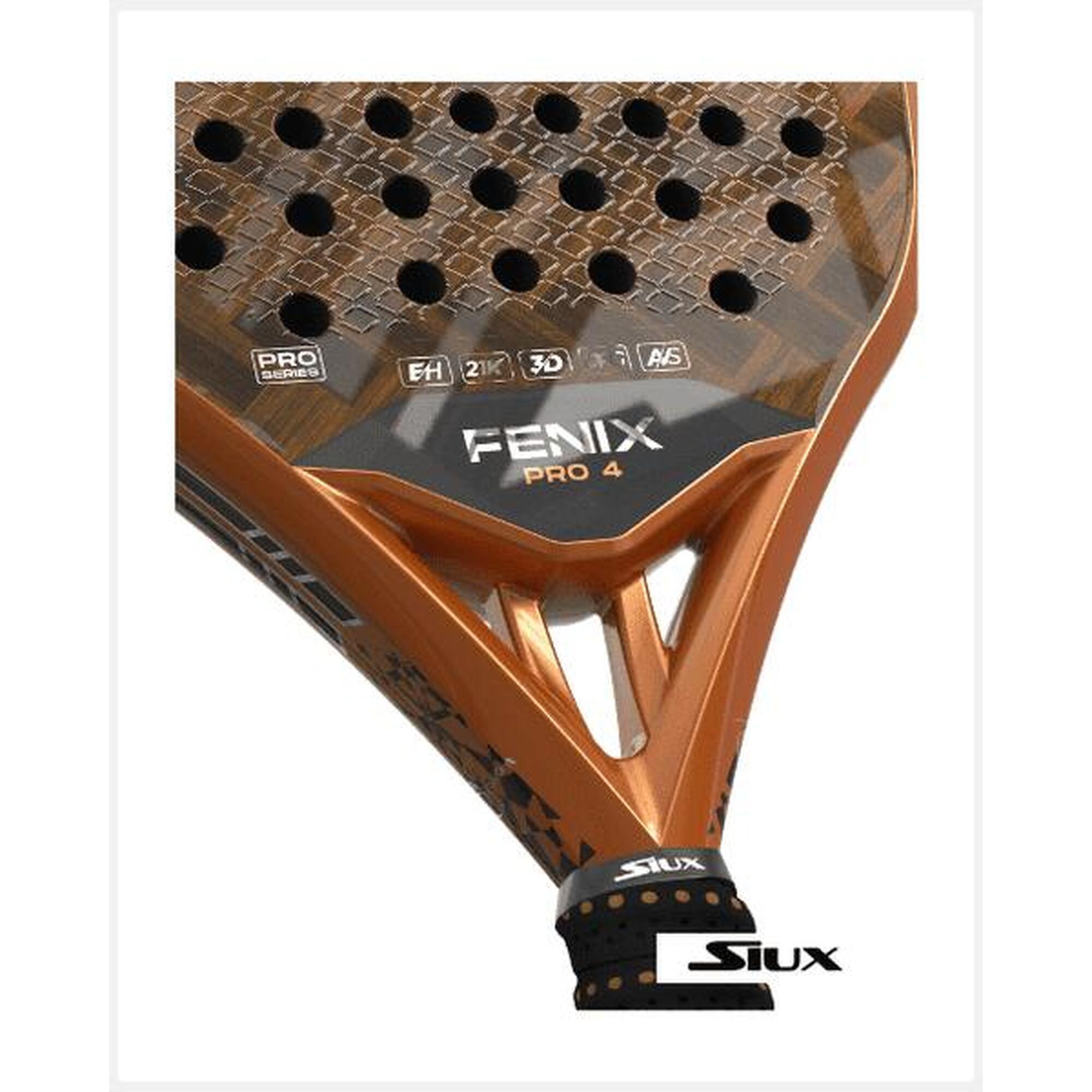 Siux Fenix 4 Pro 2024 Padelracket -  ZWART - unisex