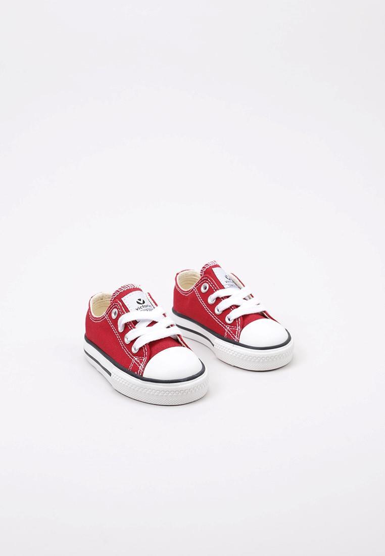 Zapatillas Deportivas Niños VICTORIA TRIBU BASKET LONA Rojo 2/5