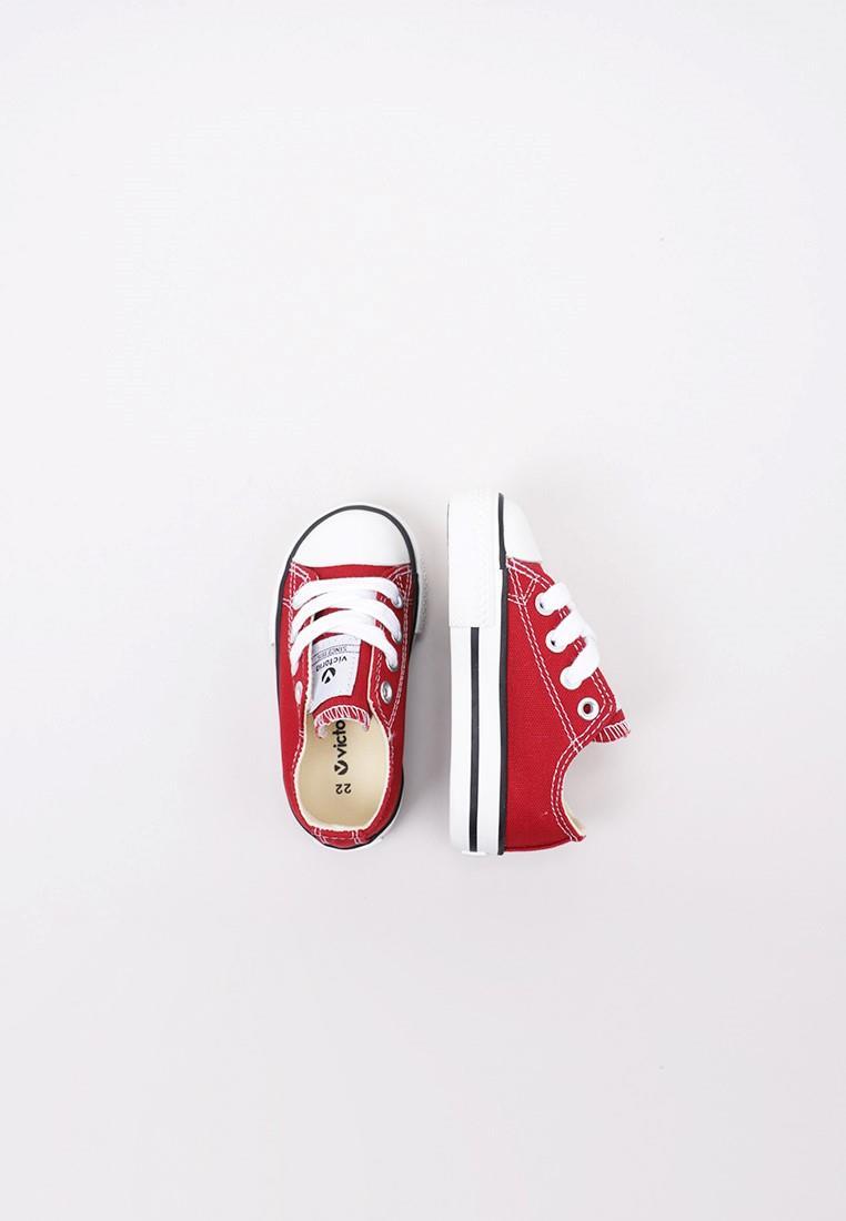 Zapatillas Deportivas Niños VICTORIA TRIBU BASKET LONA Rojo 5/5
