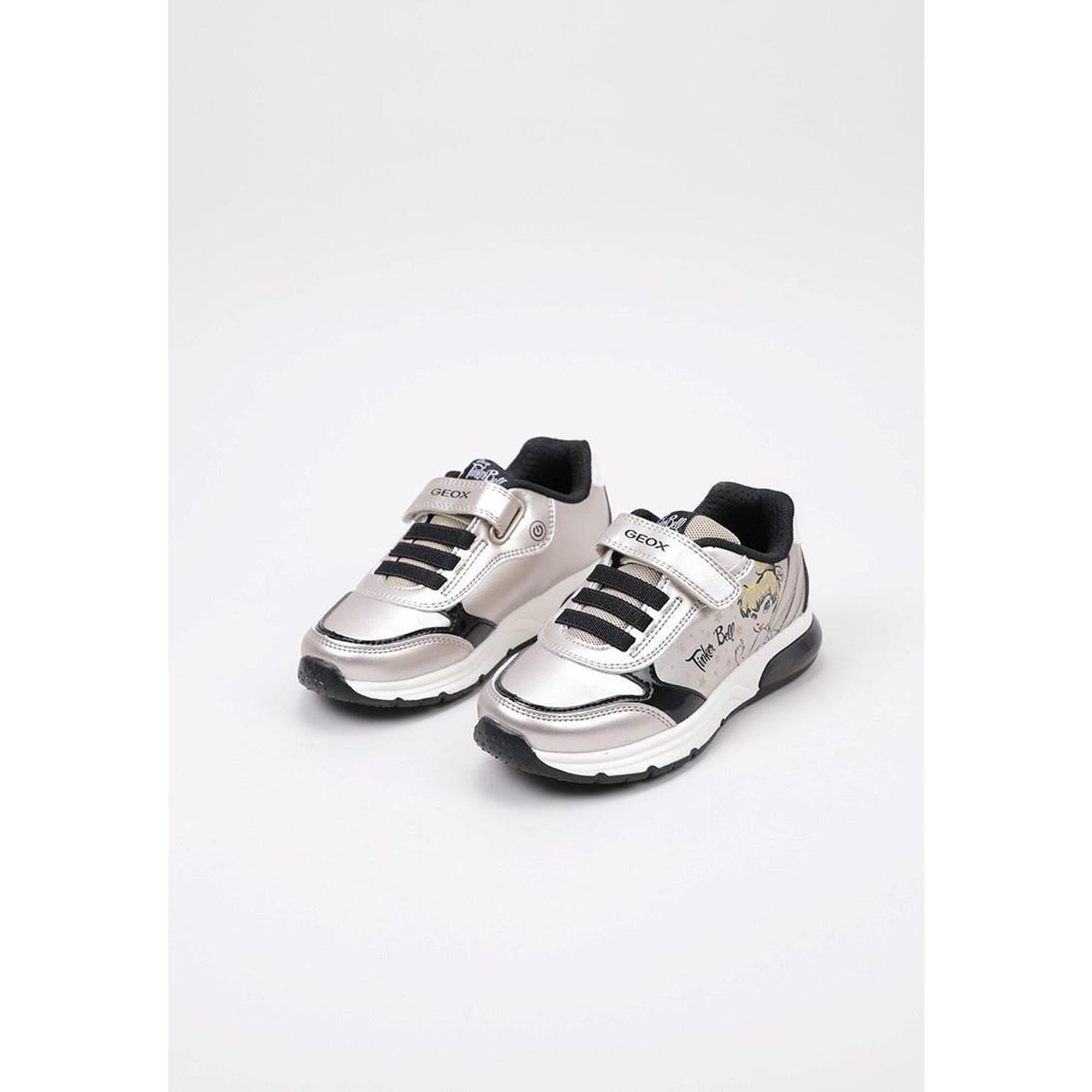 Zapatillas Deportivas Niños GEOX J SPACECLUB GIRL D Dorado