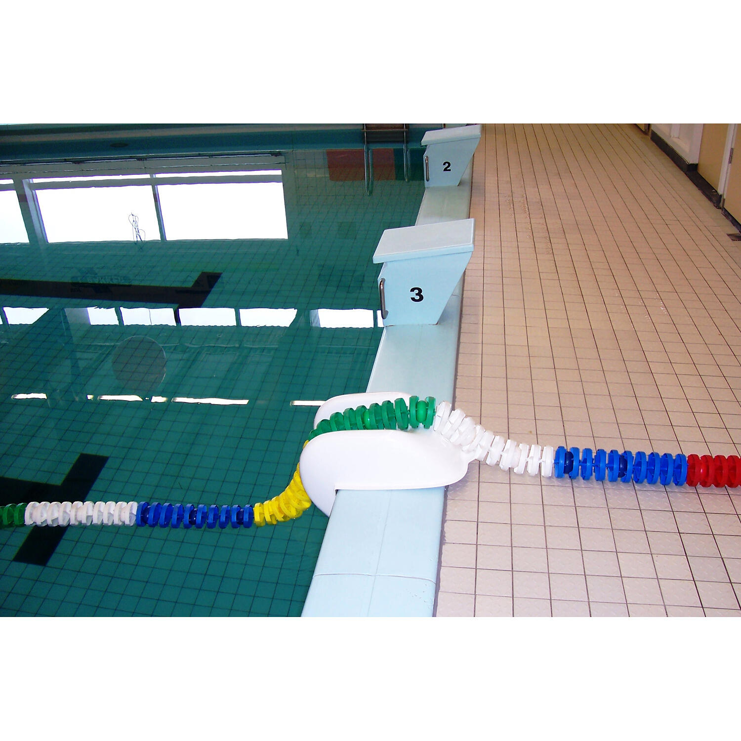Schwimmleinen-Randschutz Schwimmen Unisex 2/4