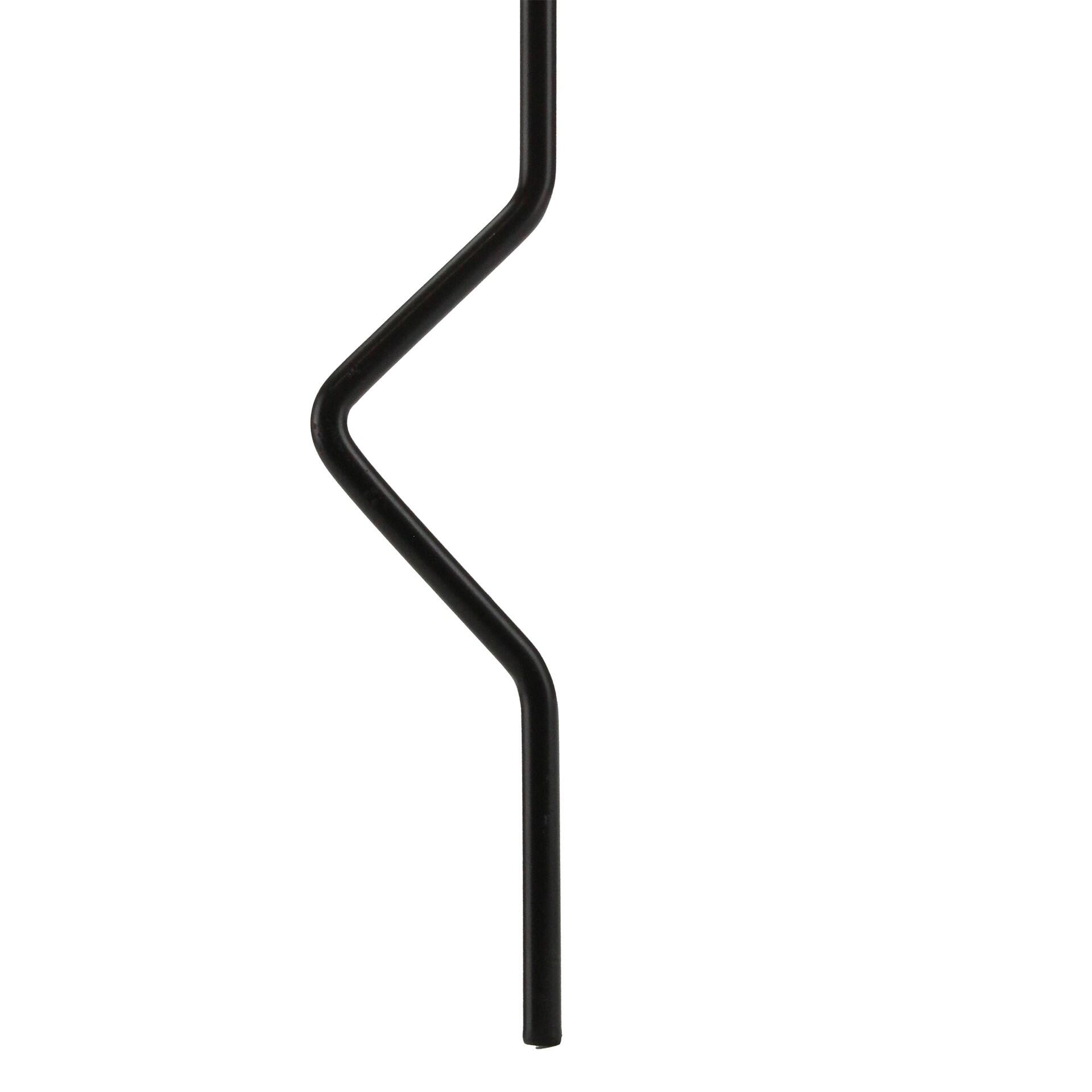 Podpórka okiennic namiotu dachowego 80 cm czarna 3/5