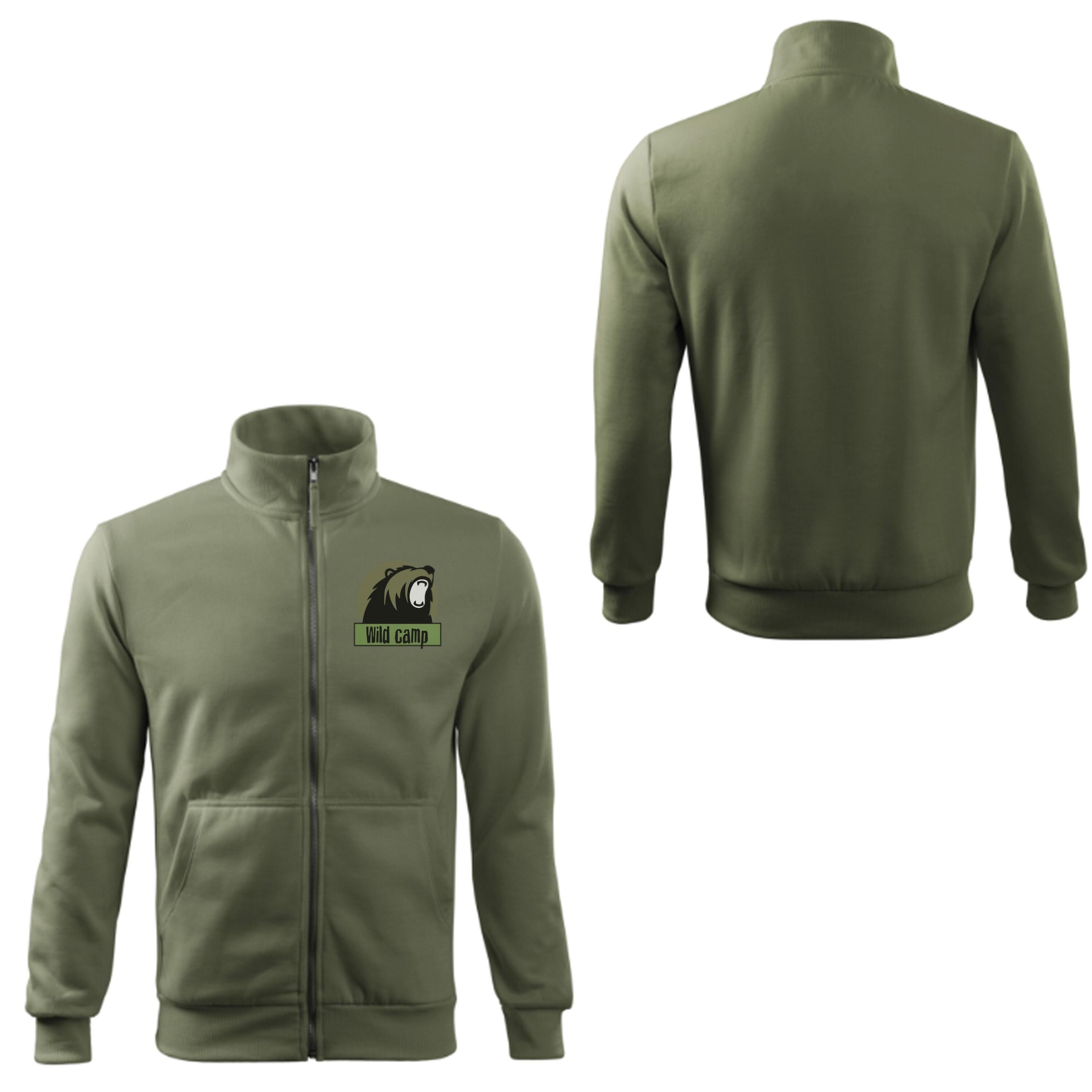 Bluza z haftowanym logiem Wild Camp L 3/3