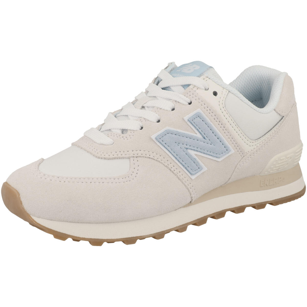 Baskets Blanches Femme New Balance 574 4/7