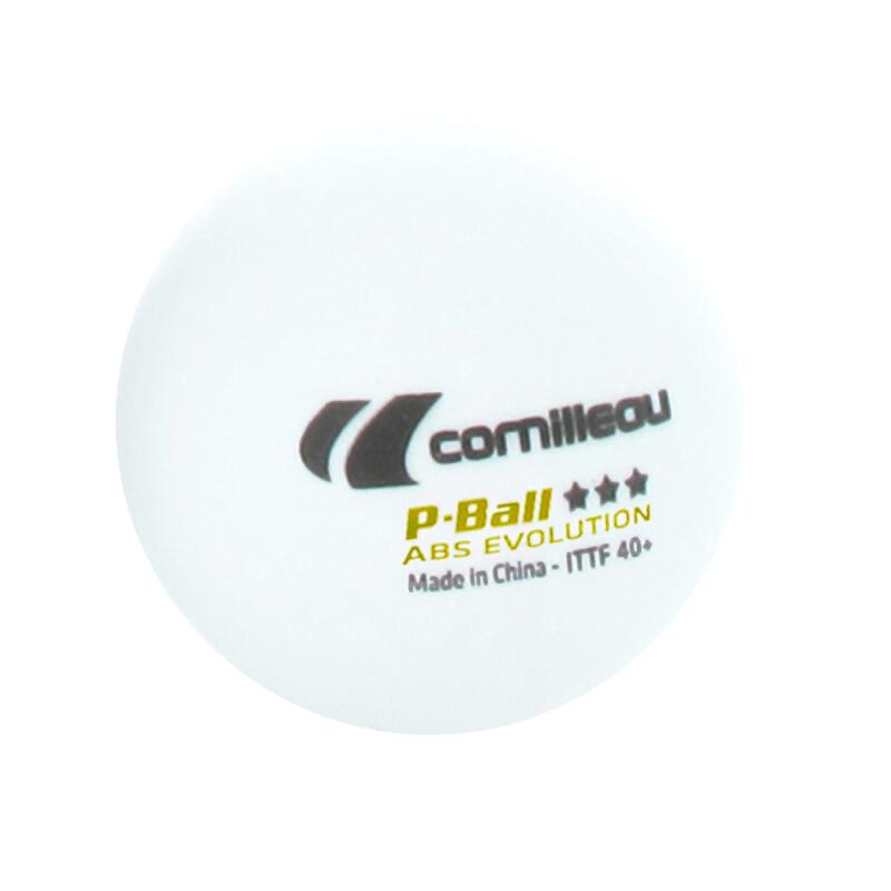 Balles de ping pong P-Ball ABS EVO *** ITTF X3