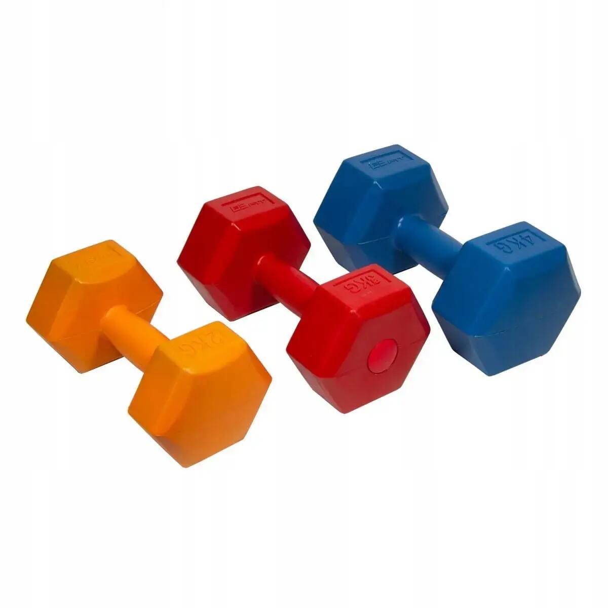 Hantle kompozytowe Enero Fit 2x4 kg 2/3