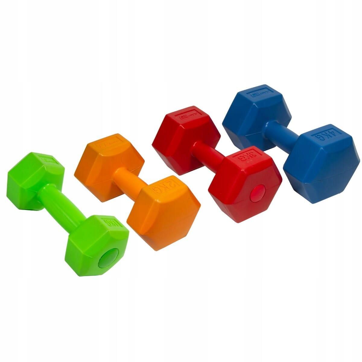Hantle kompozytowe Enero Fit 2x1 kg 5/6