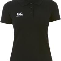 Canterbury - Maillot De Sport Rugby - Femmes Adultes Noir - Polo Manches Courtes - Noir - Grand - Decathlon