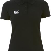 Rugby Sport Shirt - Vrouwen Volwassenen Zwart