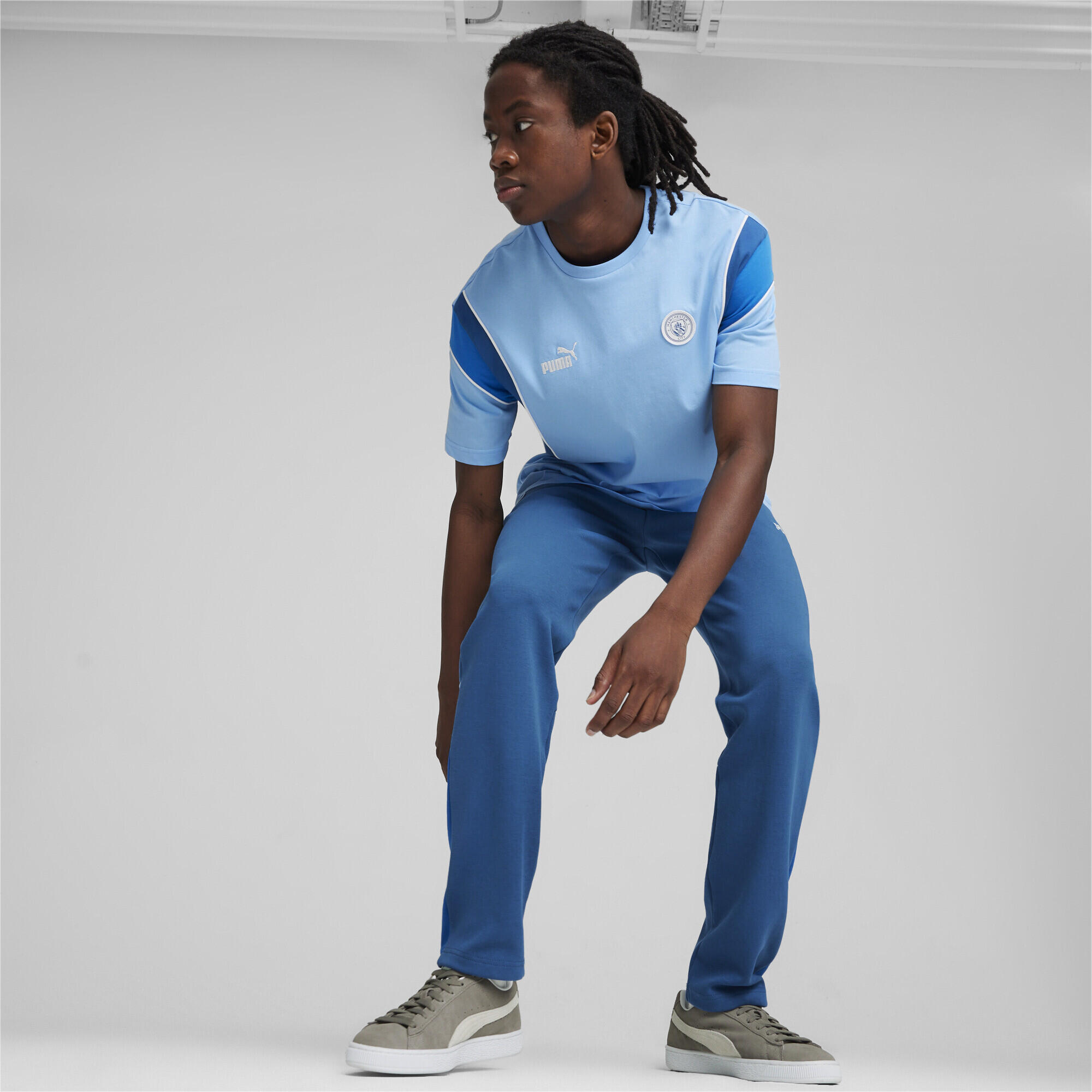 T-shirt Manchester City FtblArchive PUMA Team Light Blue Lake 4/7