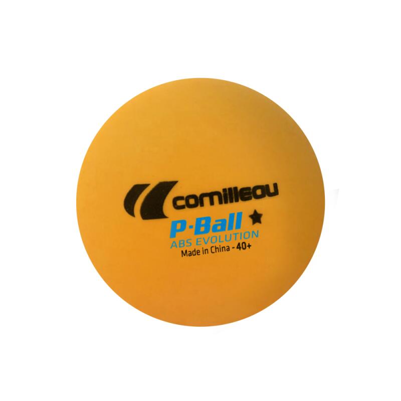 CORNILLEAU PIŁECZKI P-BALL ABS EVOLUTION 1* 72 SZT. POMARAŃCZOWE 321655