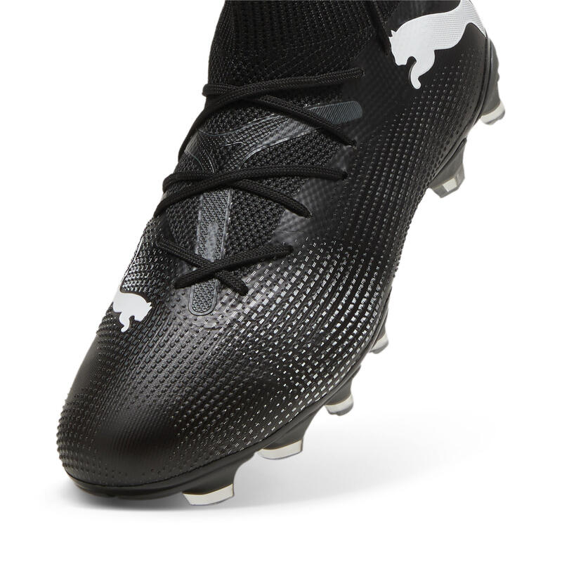 Chaussures de football FUTURE 7 MATCH FG/AG Femme PUMA Black White Shadow Gray