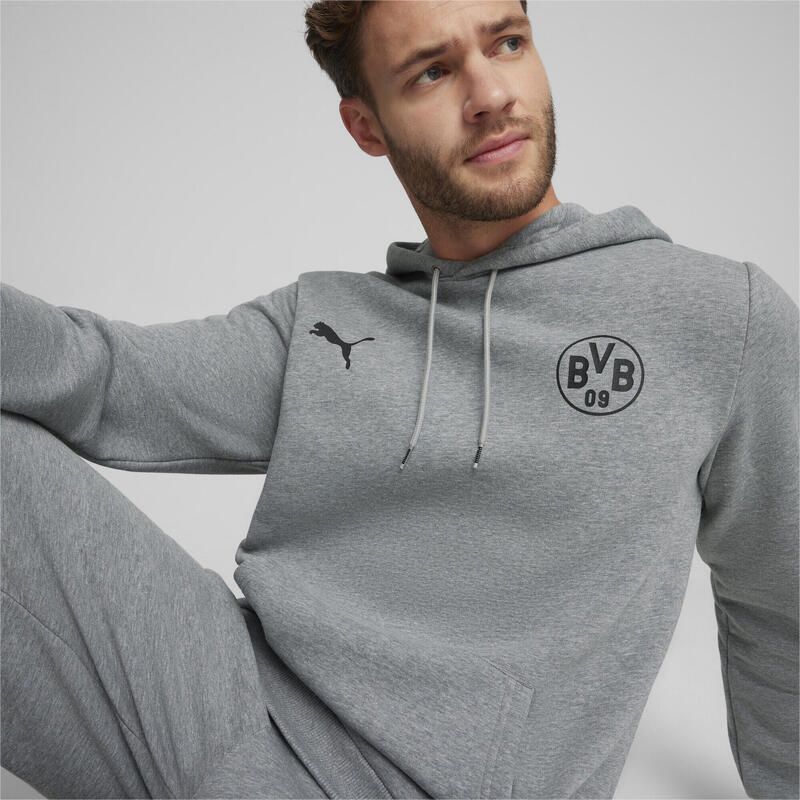 Borussia Dortmund ESS hoodie PUMA Medium Gray Heather