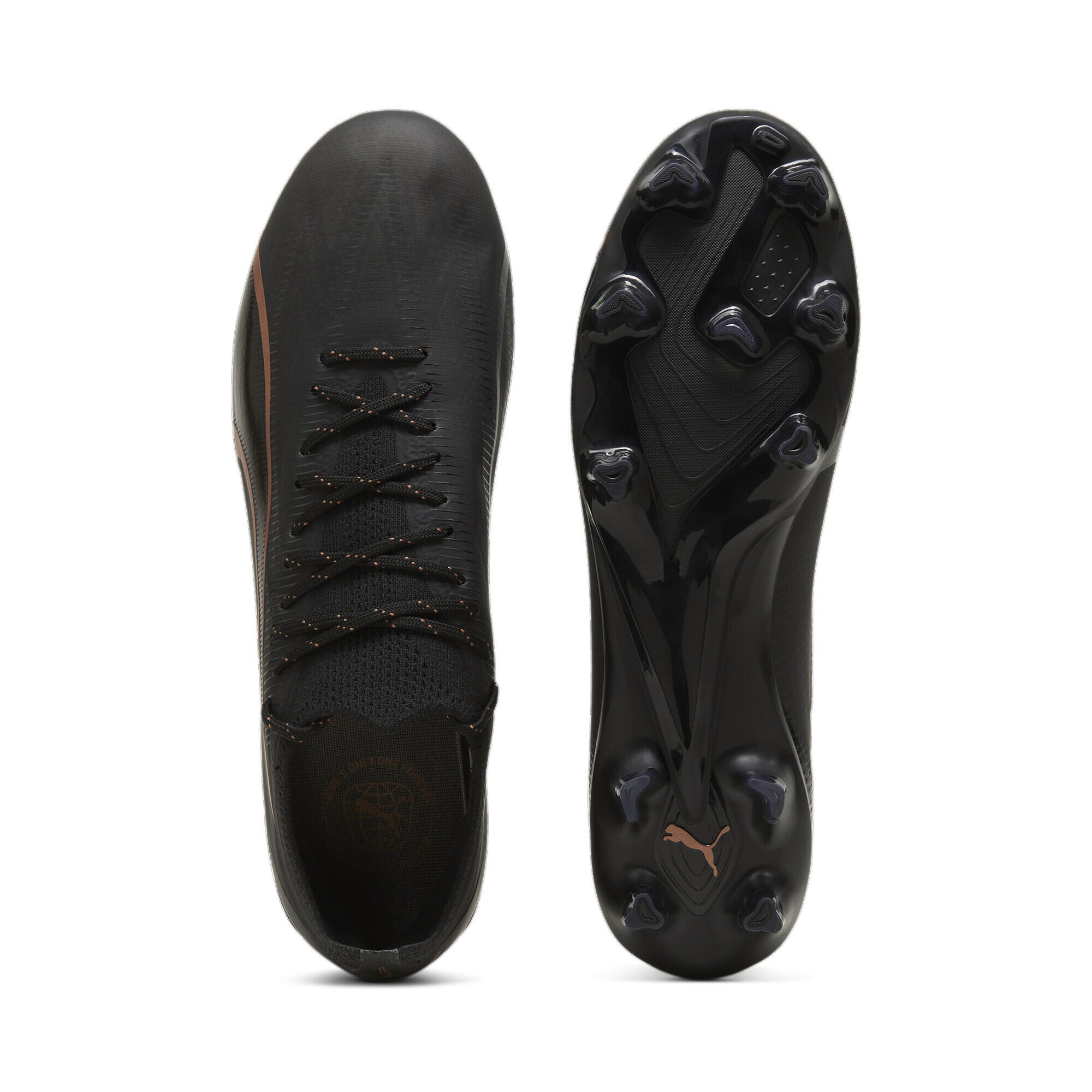 ULTRA ULTIMATE FG/AG Fußballschuhe Erwachsene PUMA Black Copper Rose Metallic 5/7